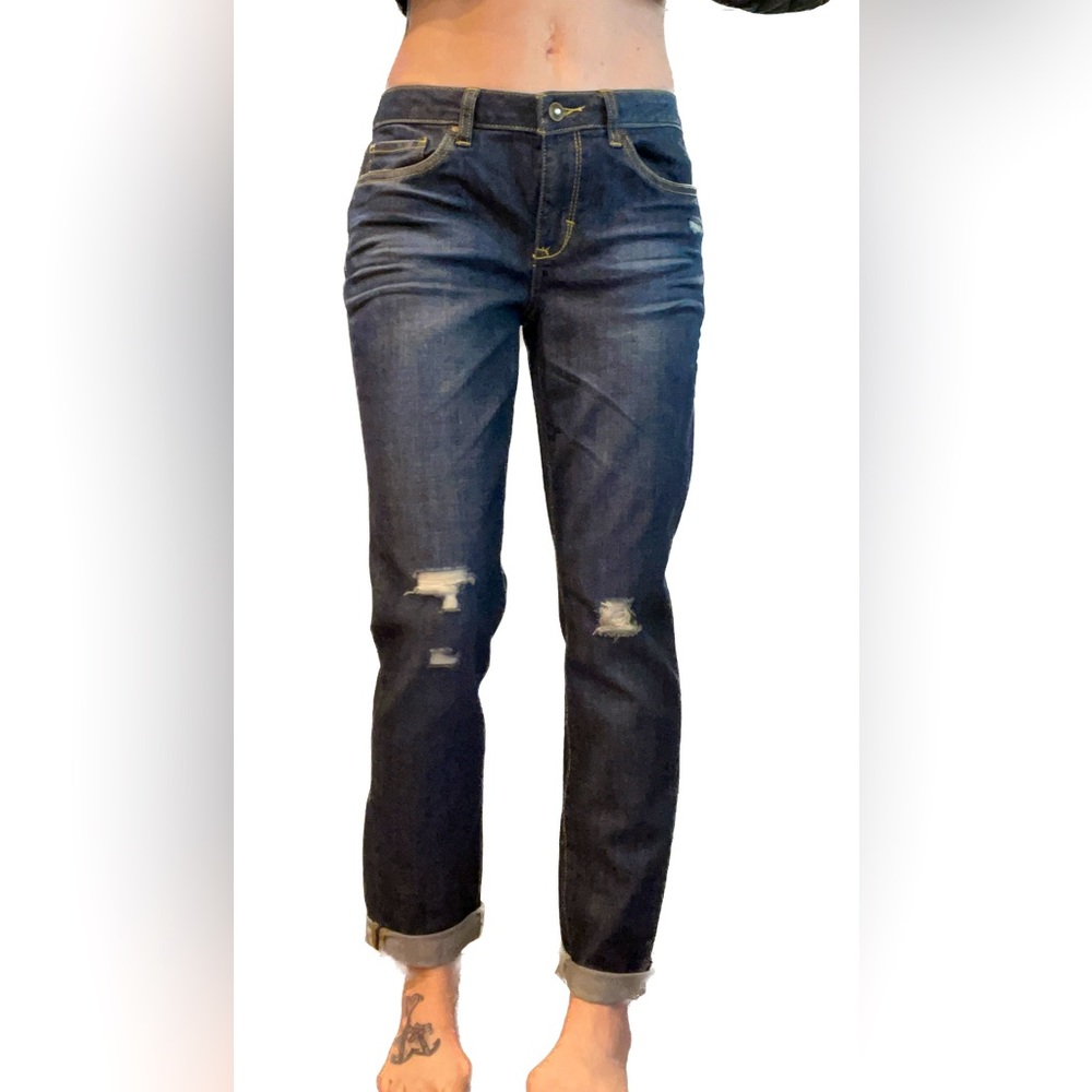Boston Proper So Sexy Skinny Boyfriend Jeans Medium Wash Size 6 New With Tags